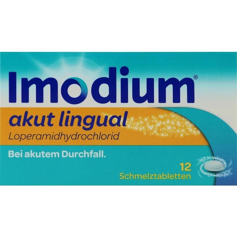 IMODIUM akut lingual Schmelztabletten