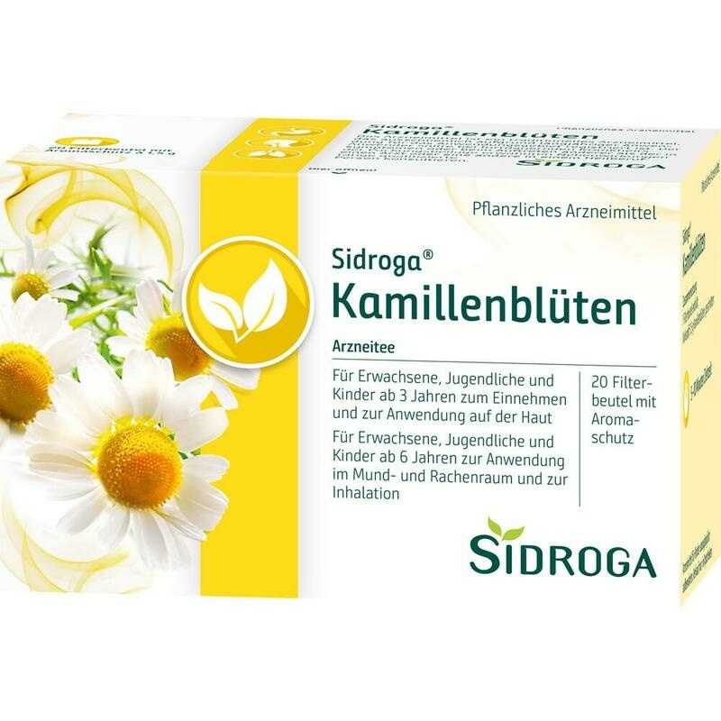SIDROGA Kamillenblüten Tee Filterbeutel