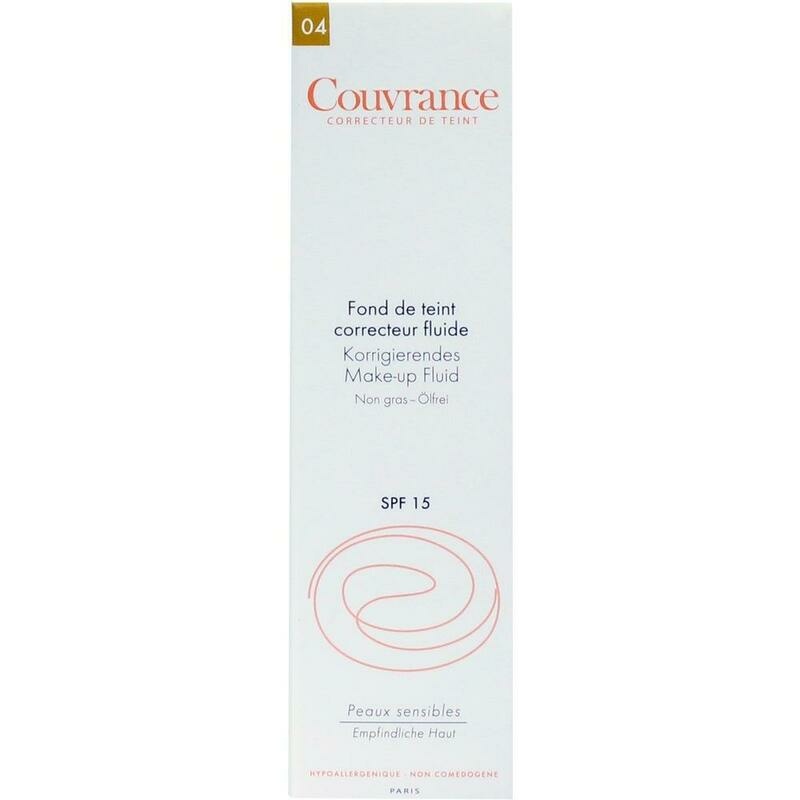 AVENE Couvrance korrigier.Make-up Fluid honig 4.0
