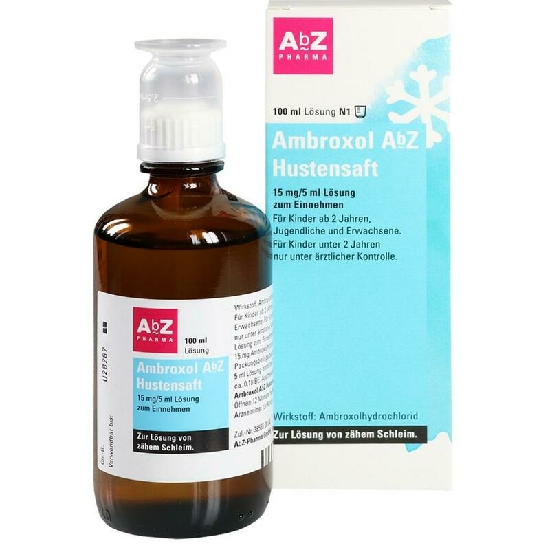 AMBROXOL AbZ Hustensaft 15 mg/5 ml