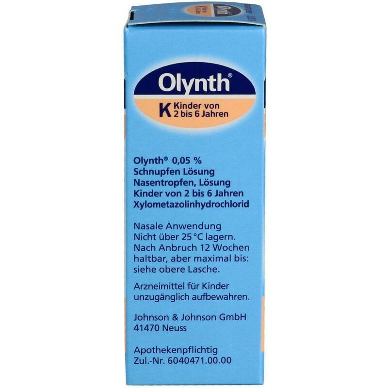 OLYNTH 0,05% für Kinder Nasentropfen