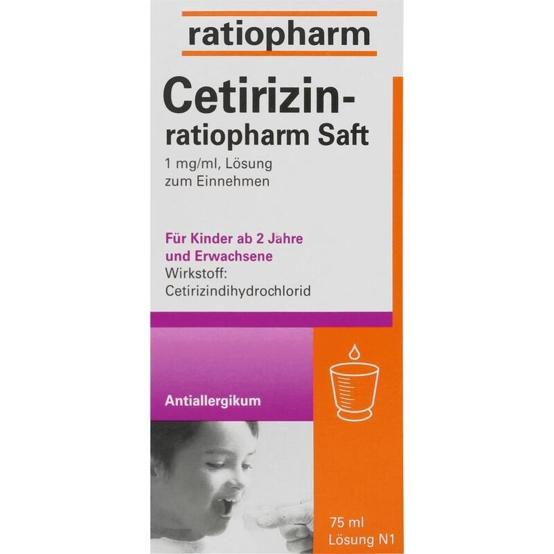 CETIRIZIN-ratiopharm Saft