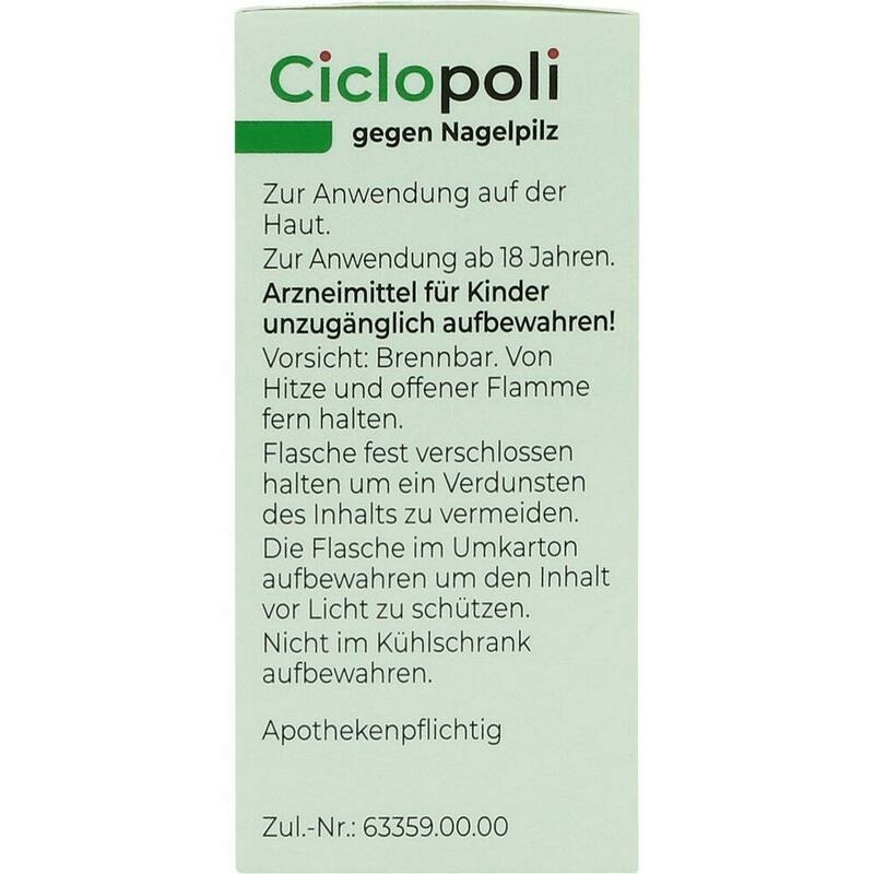CICLOPOLI gegen Nagelpilz m.Applikationshilfe