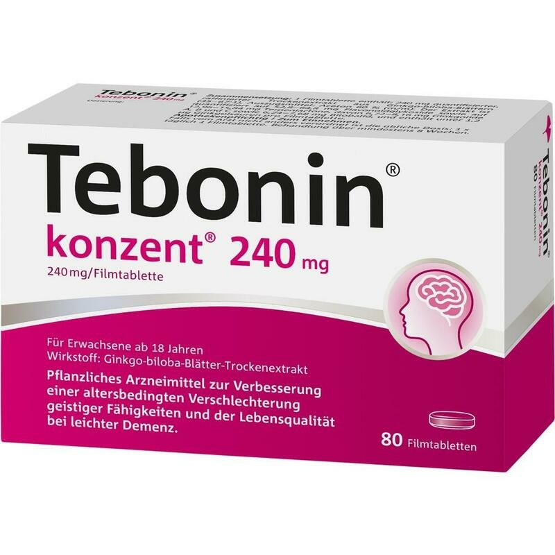 TEBONIN konzent 240 mg Filmtabletten