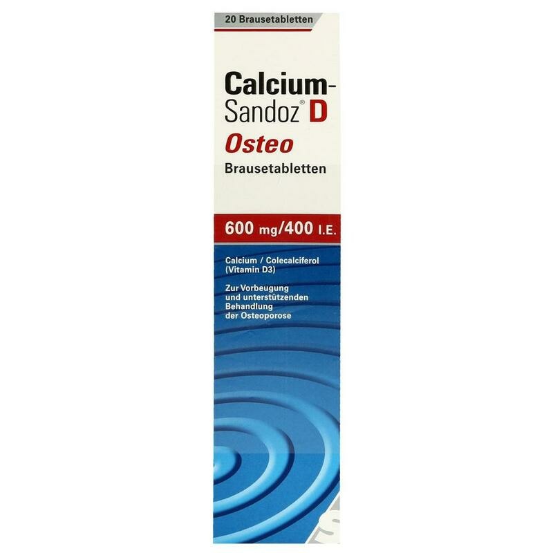 CALCIUM SANDOZ D Osteo Brausetabletten