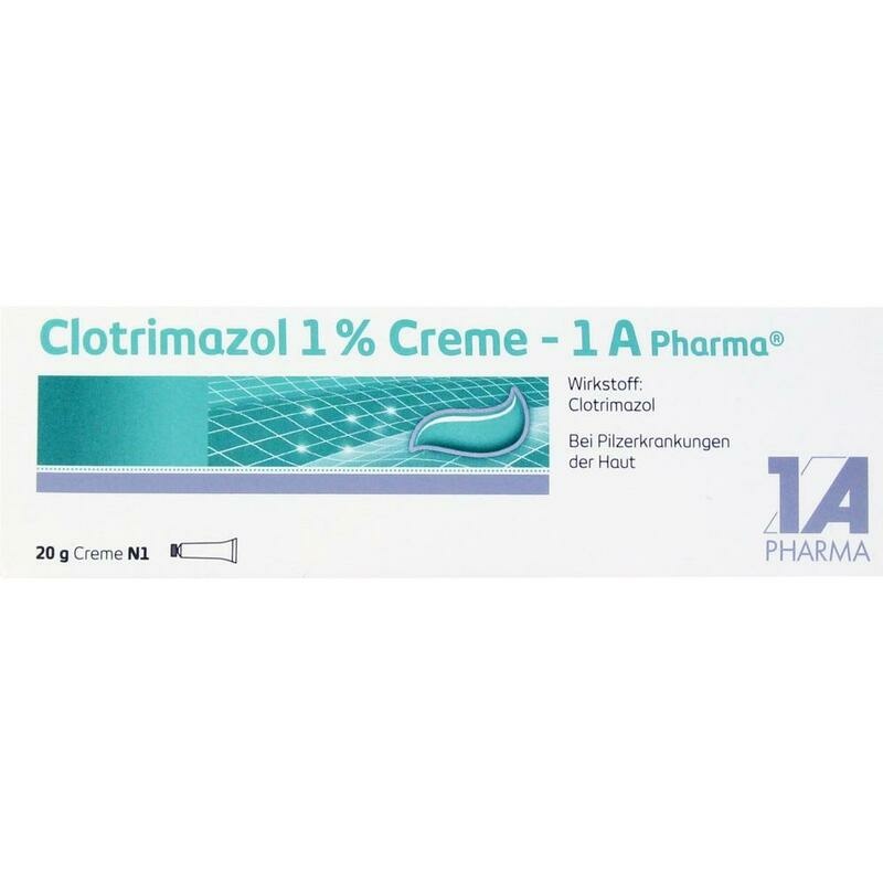 CLOTRIMAZOL 1% Creme-1A Pharma