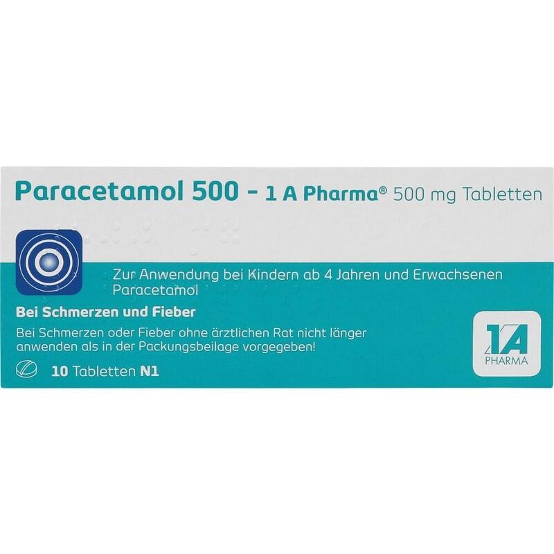 PARACETAMOL 500-1A Pharma Tabletten