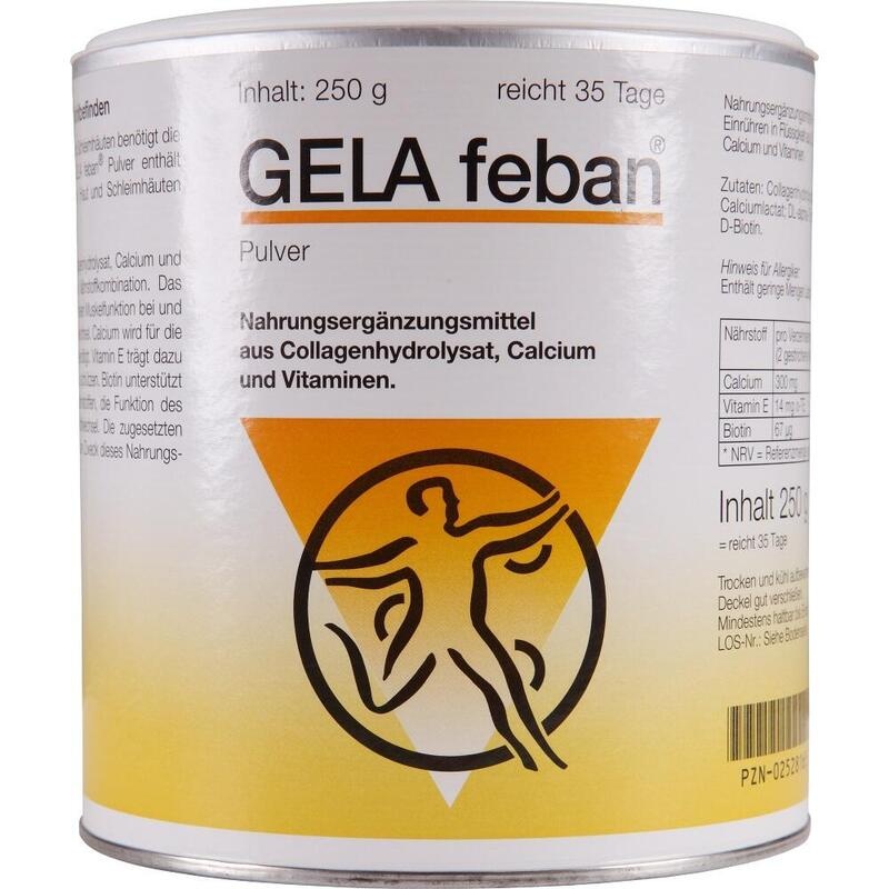 GELA FEBAN Pulver m.Gelatinehydrolysat plus