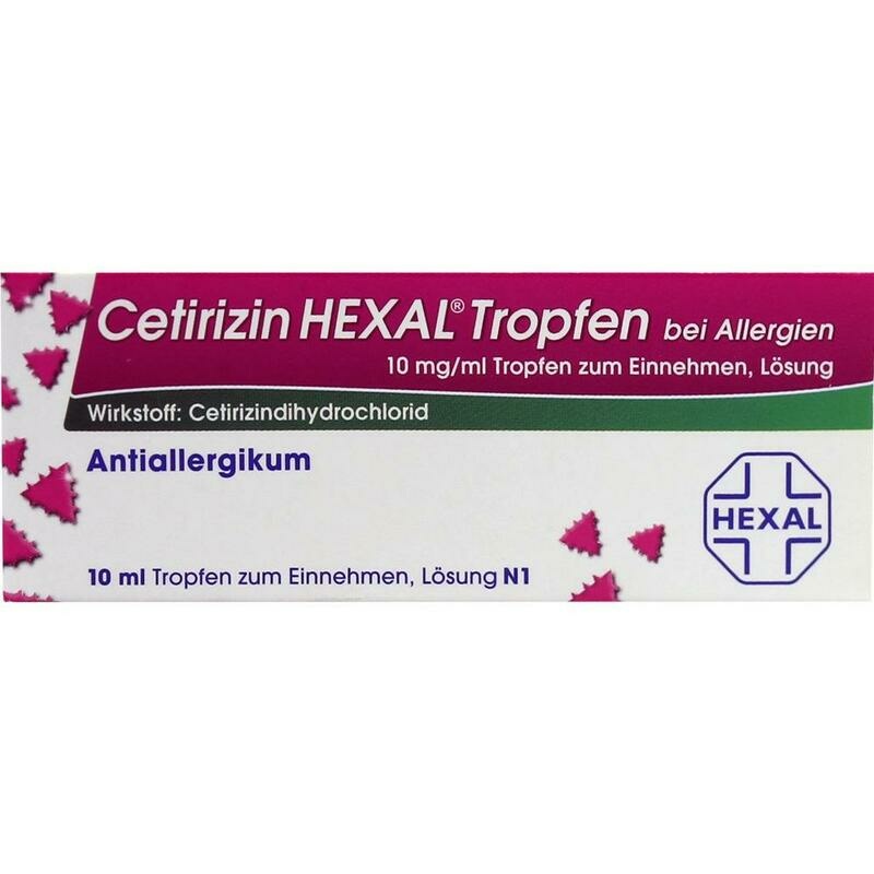 CETIRIZIN HEXAL Tropfen bei Allergien