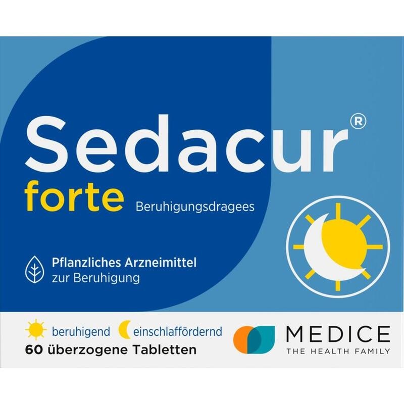 SEDACUR forte Beruhigungsdragees
