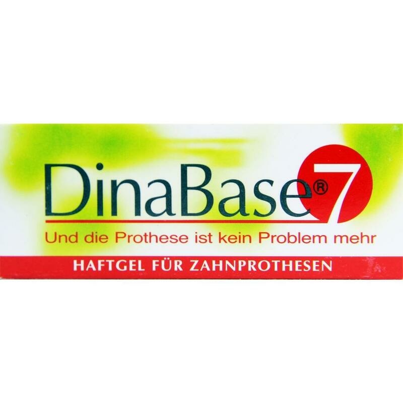 DINABASE 7 Haftgel für Zahnprothesen