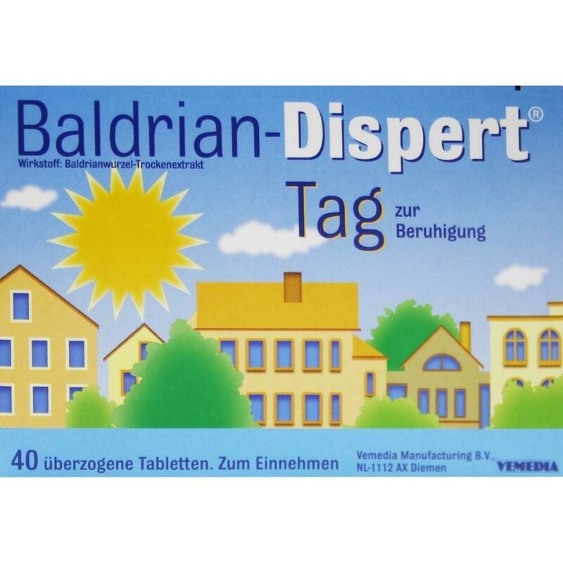 BALDRIAN DISPERT Tag überzogene Tabletten