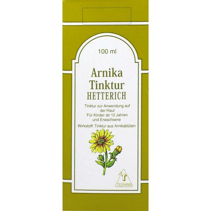 ARNIKATINKTUR Hetterich