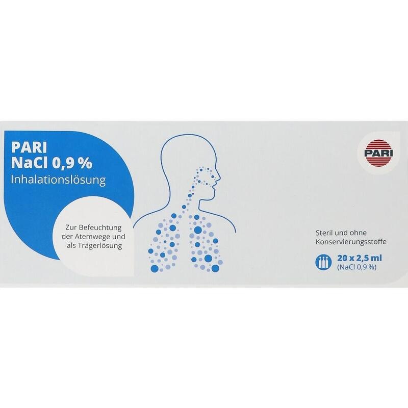 PARI NaCl Inhalationslösung Ampullen