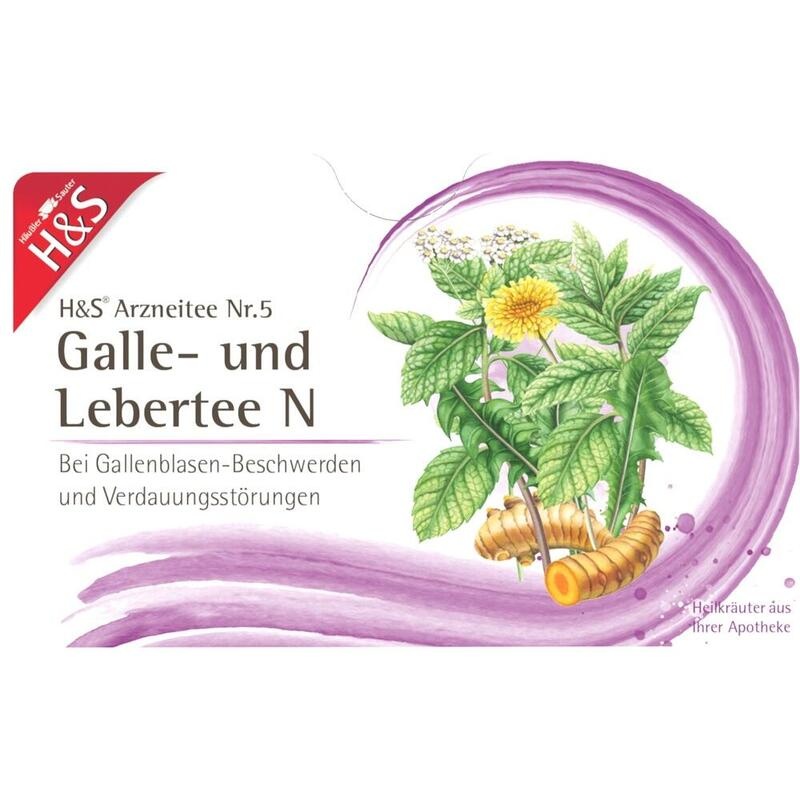 H&S Galle- und Lebertee N Filterbeutel