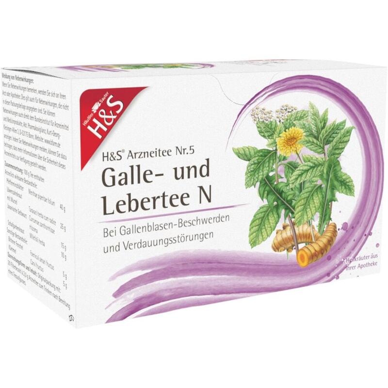 H&S Galle- und Lebertee N Filterbeutel