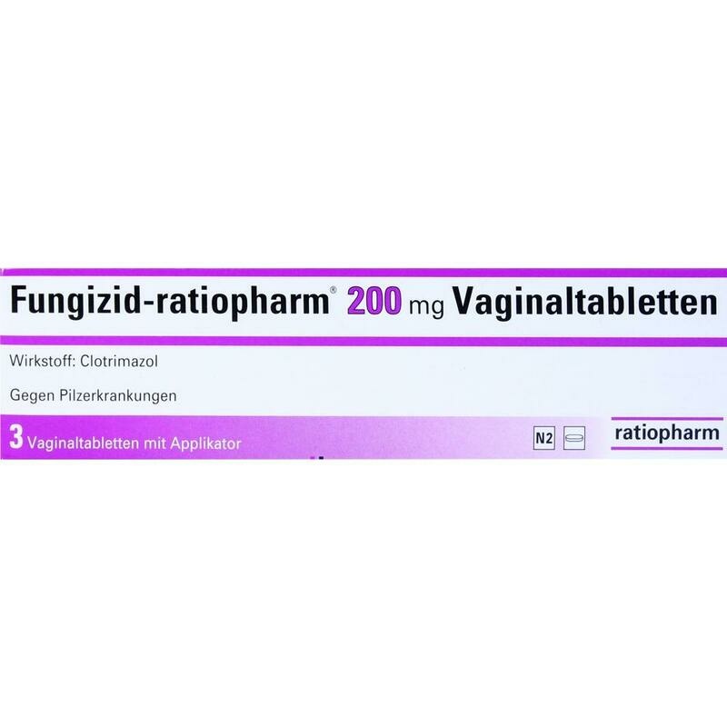 FUNGIZID-ratiopharm 200 mg Vaginaltabletten