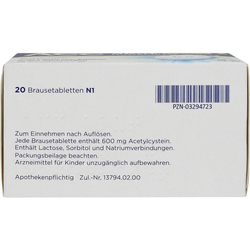 ACC akut 600 Z Hustenlöser Brausetabletten