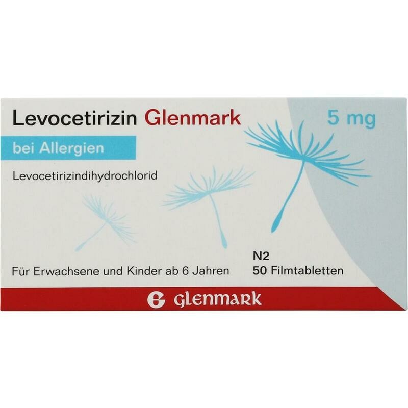 LEVOCETIRIZIN Glenmark 5 mg Filmtabletten
