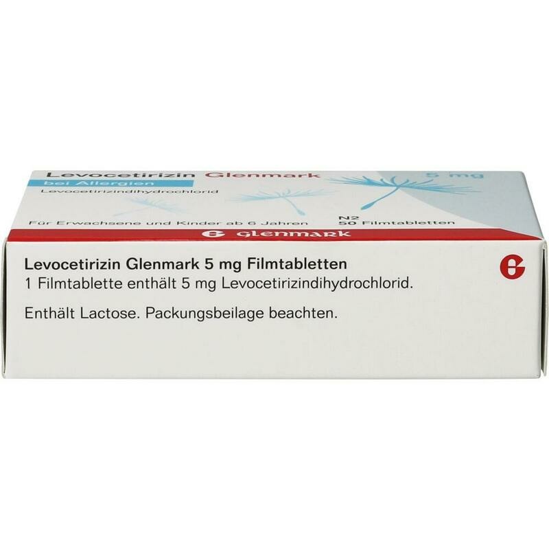 LEVOCETIRIZIN Glenmark 5 mg Filmtabletten