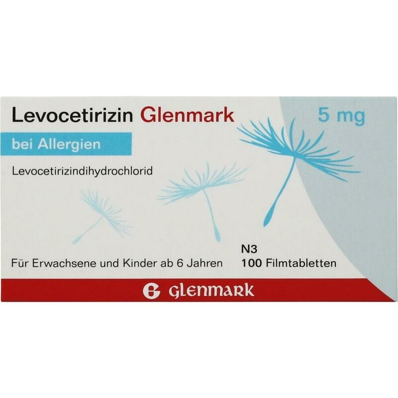 LEVOCETIRIZIN Glenmark 5 mg Filmtabletten
