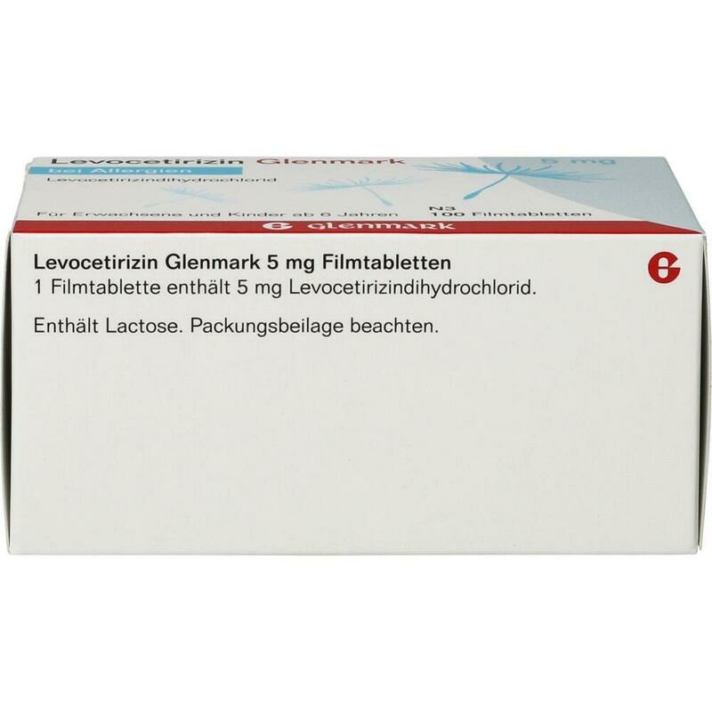 LEVOCETIRIZIN Glenmark 5 mg Filmtabletten