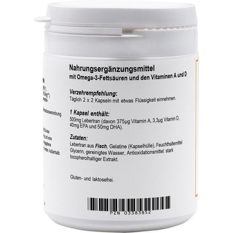 LEBERTRAN KAPSELN 500 mg