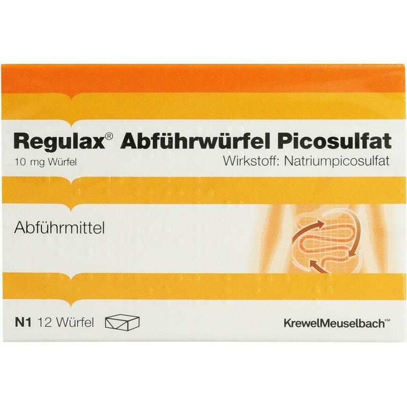 REGULAX Abführwürfel Picosulfat