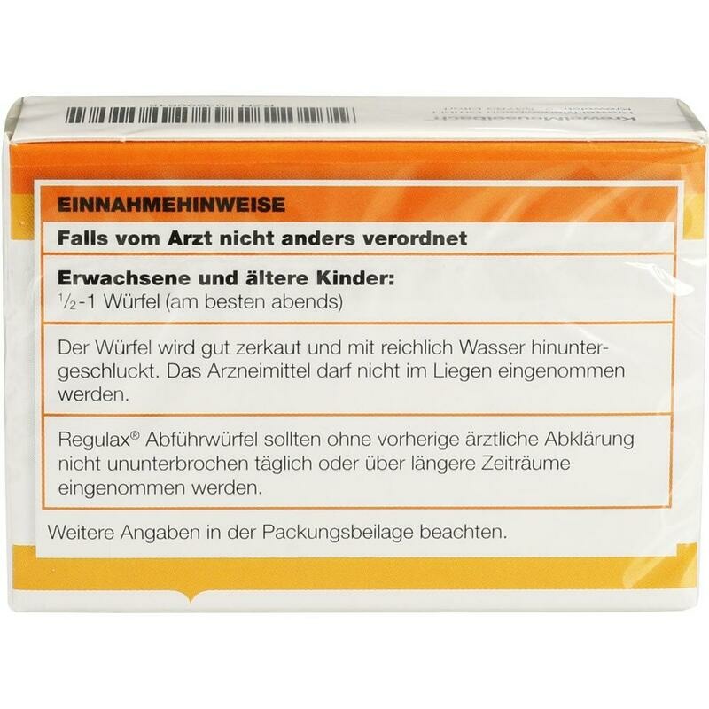 REGULAX Abführwürfel Picosulfat