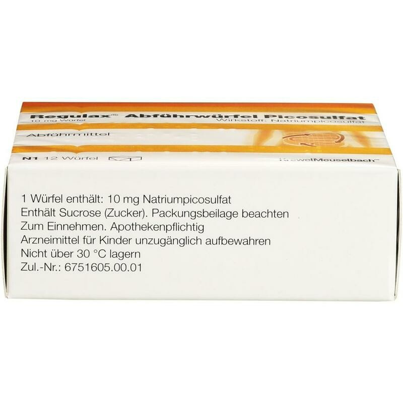 REGULAX Abführwürfel Picosulfat