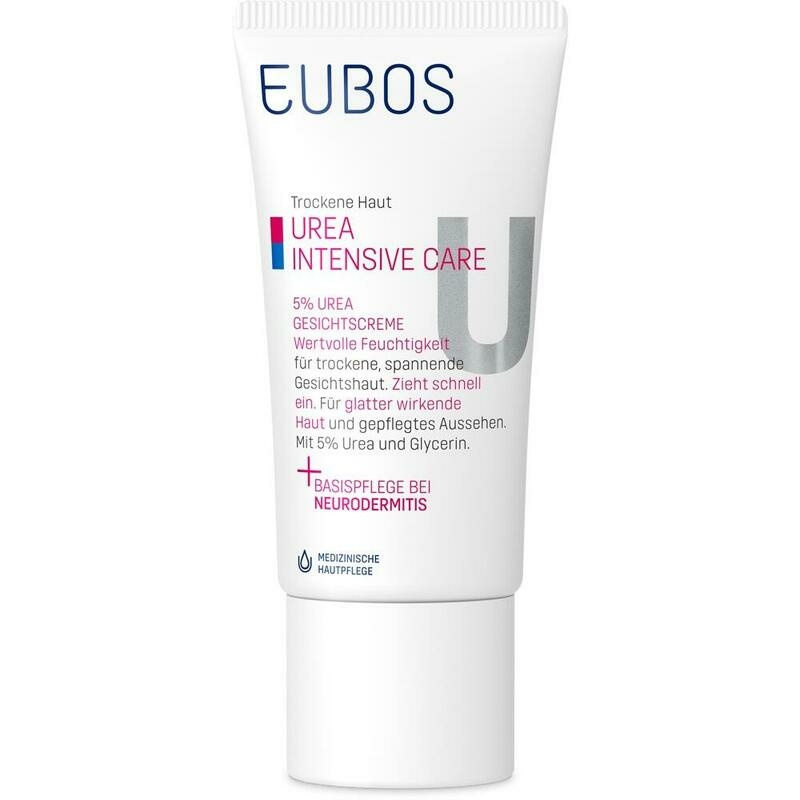 EUBOS TROCKENE Haut Urea 5% Gesichtscreme