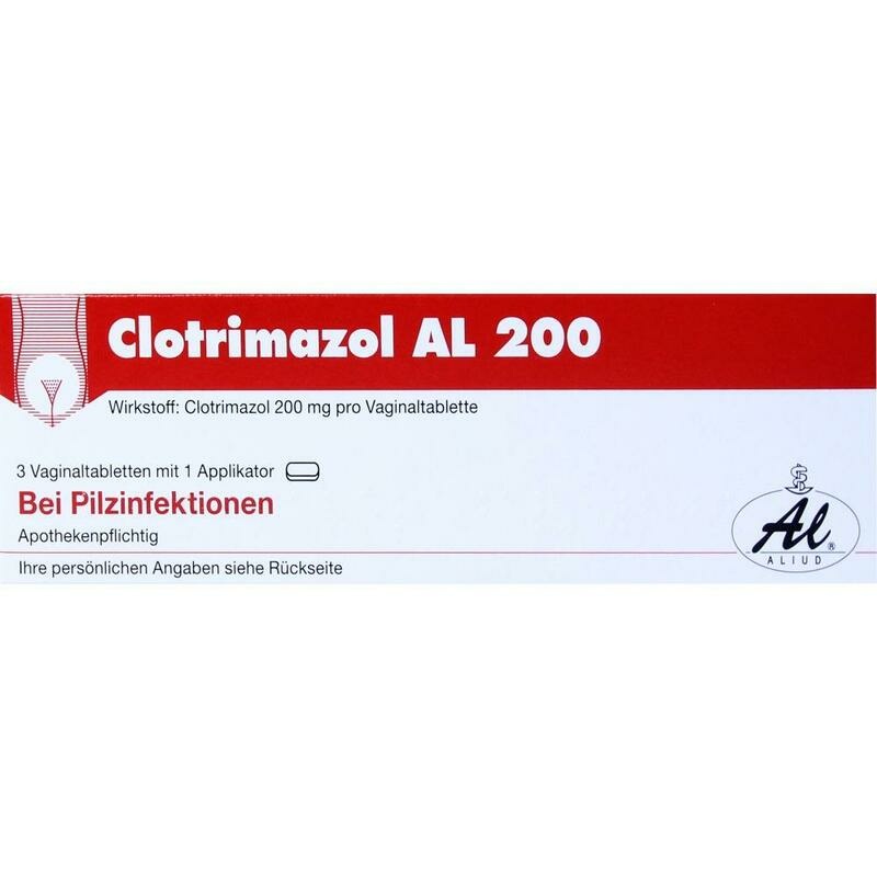 CLOTRIMAZOL AL 200 Vaginaltabletten