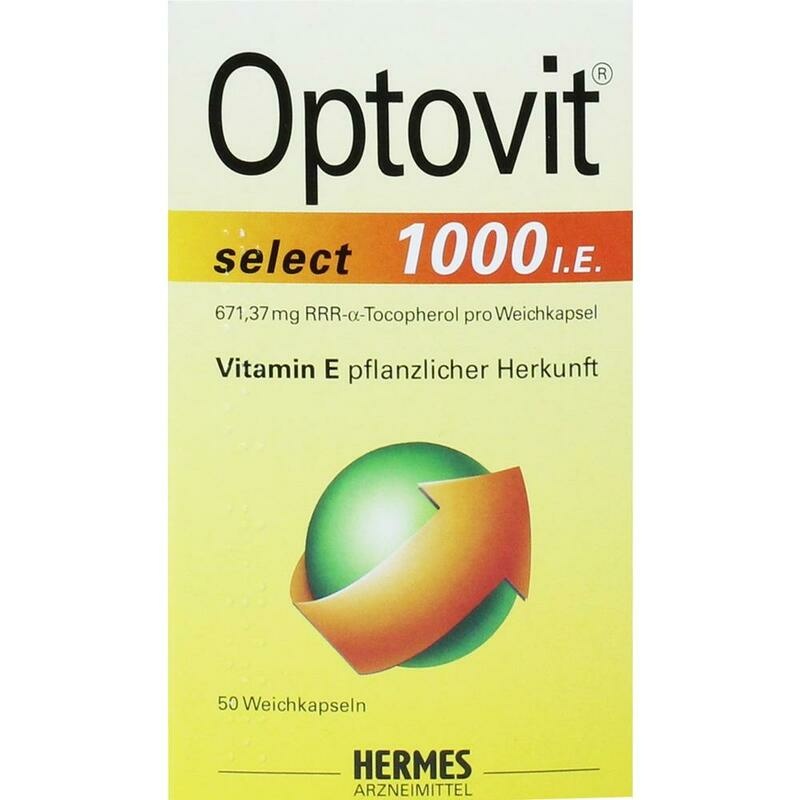 OPTOVIT select 1.000 I.E. Kapseln