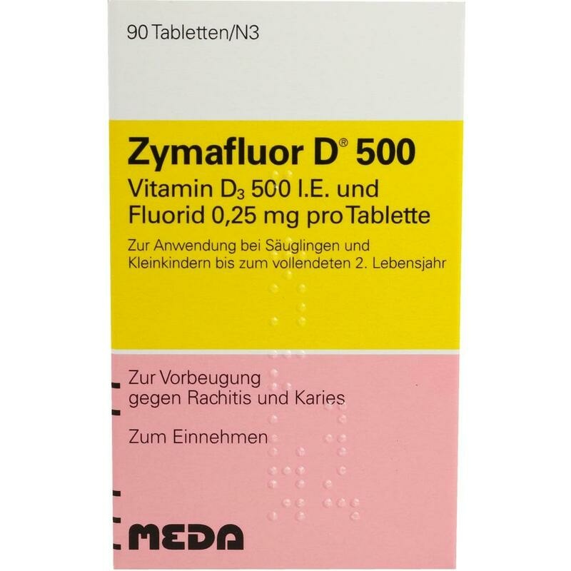 ZYMAFLUOR D 500 Tabletten