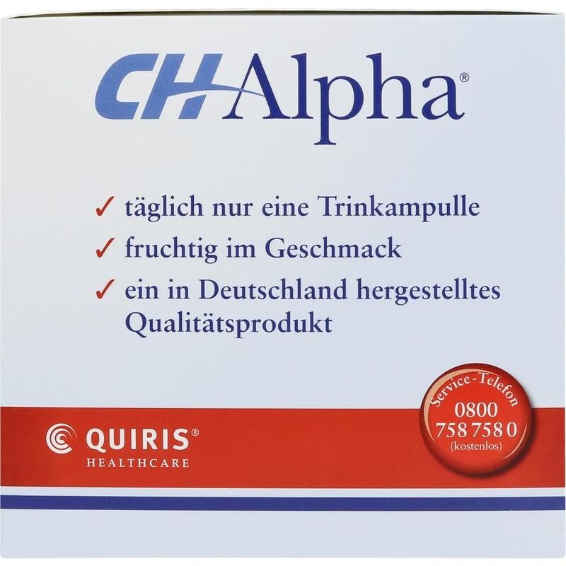CH ALPHA Trinkampullen