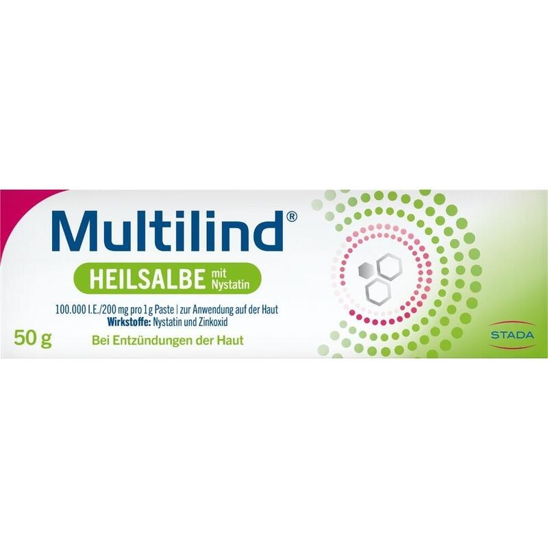 MULTILIND Heilsalbe m.Nystatin u.Zinkoxid