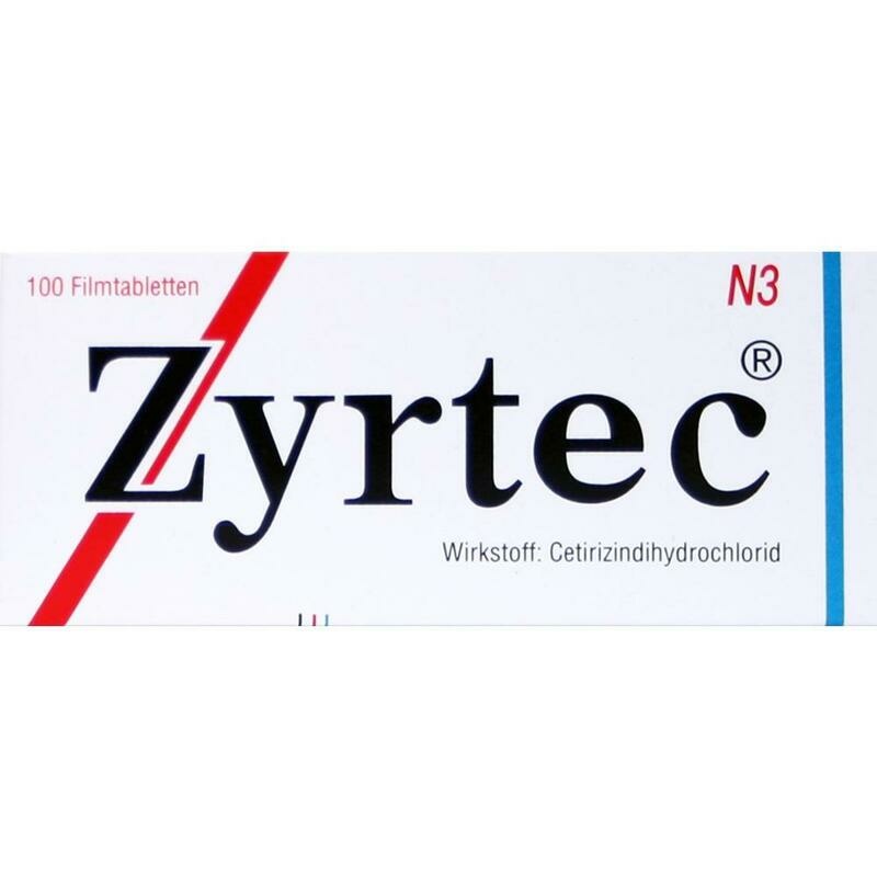 ZYRTEC 10 mg Filmtabletten