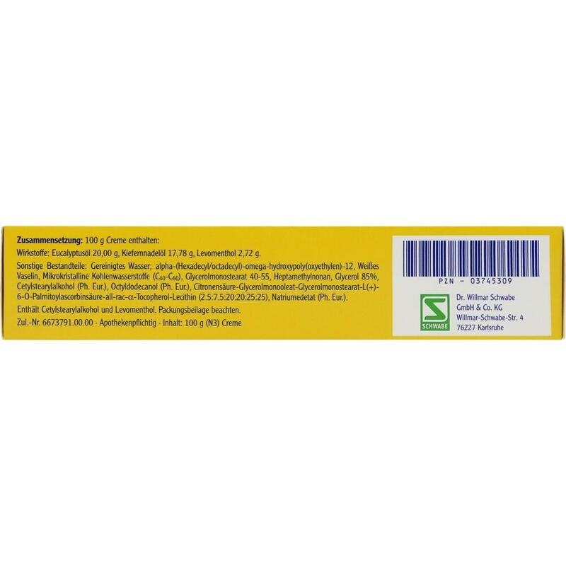 PINIMENTHOL Erkältungssalbe Eucal./Kiefern./Menth.