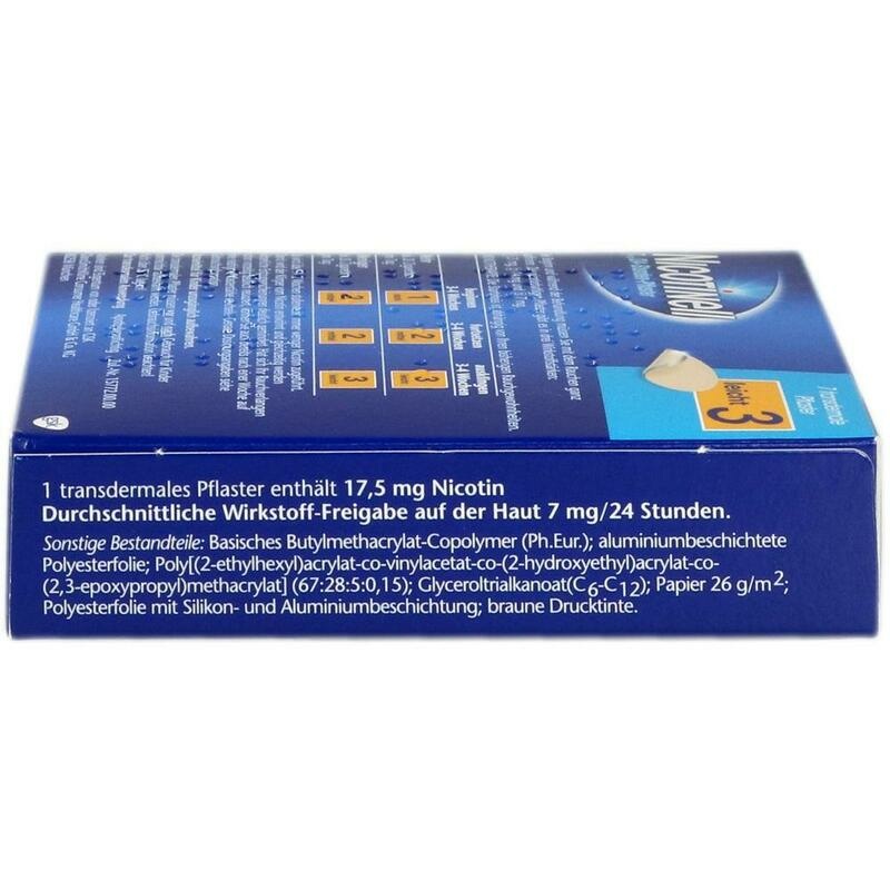 NICOTINELL 7 mg/24-Stunden-Pflaster 17,5mg