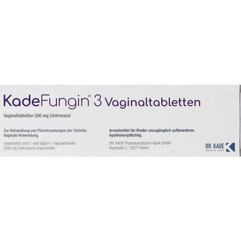 KADEFUNGIN 3 Vaginaltabletten