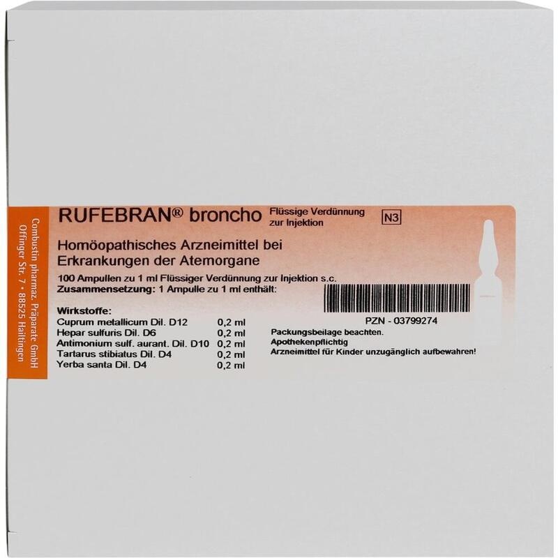 RUFEBRAN broncho Ampullen