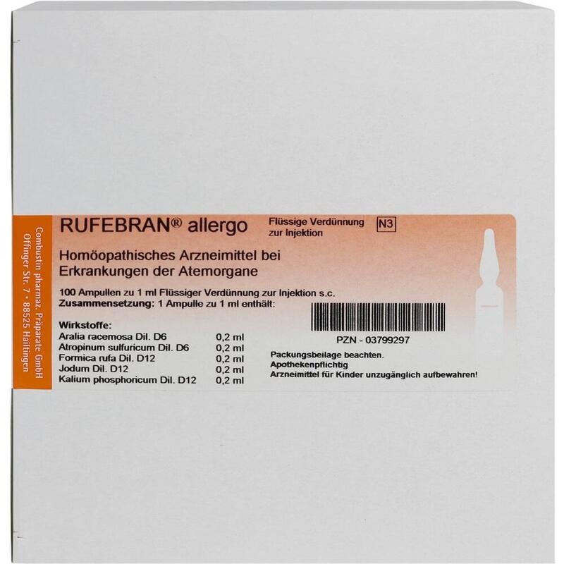 RUFEBRAN allergo Ampullen