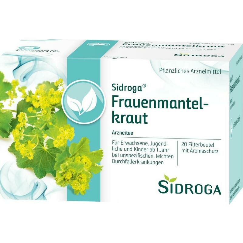 SIDROGA Frauenmantelkraut Tee Filterbeutel