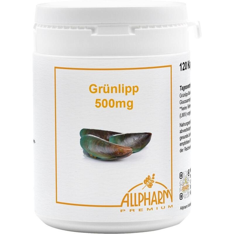 GRÜNLIPPMUSCHEL KONZENTRAT 500 mg Kapseln
