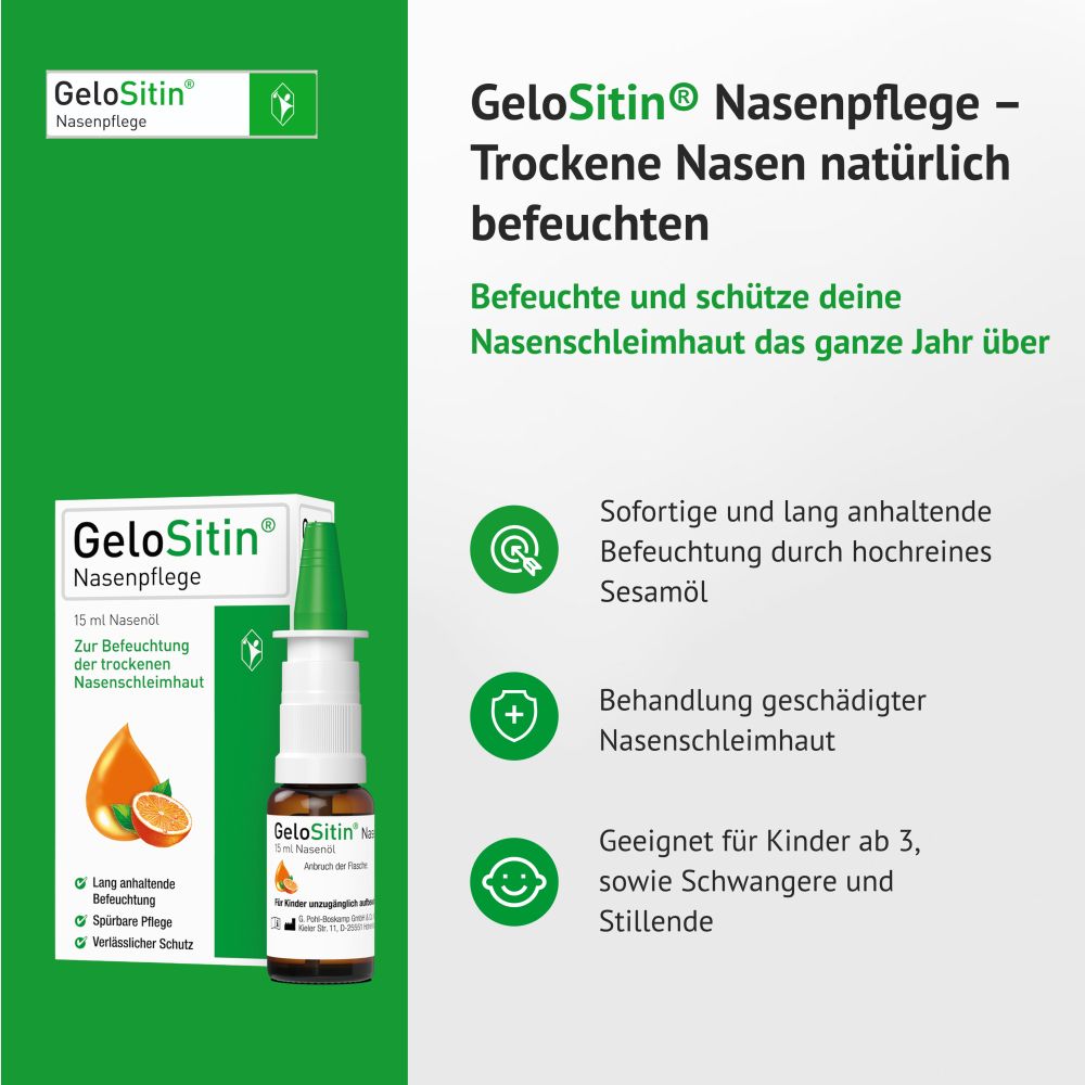 GELOSITIN Nasenpflege Spray