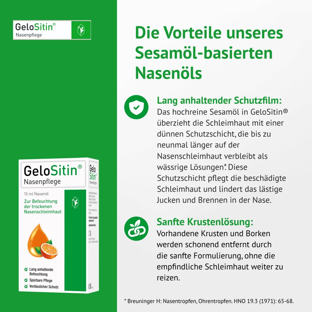 GELOSITIN Nasenpflege Spray