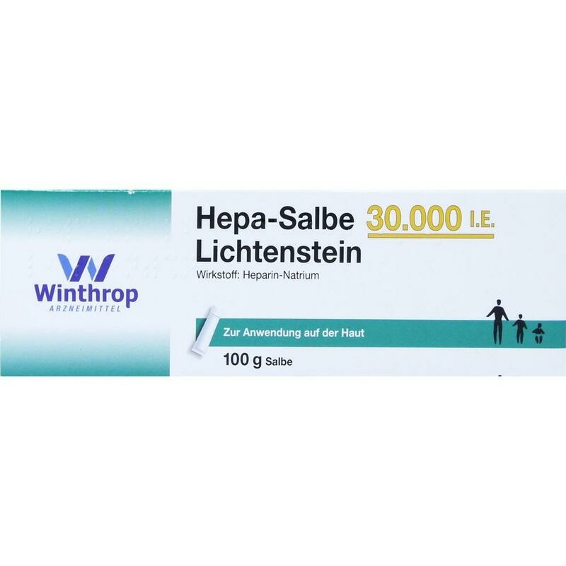 HEPA SALBE 30.000 I.E. Lichtenstein