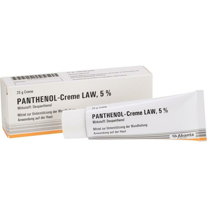 PANTHENOL Creme LAW 5%