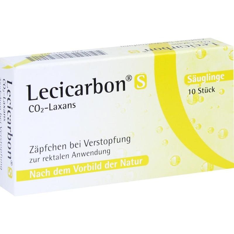 LECICARBON S CO2 Laxans Suppositorien