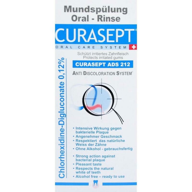 CURASEPT 0,12% Chlorhexidin Flasche